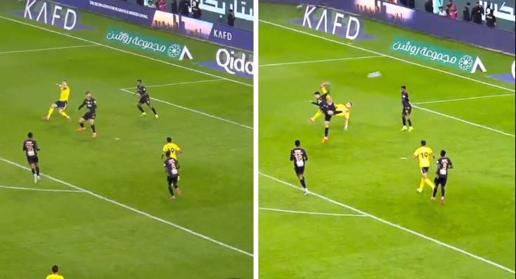 Super, super gol! Ronaldo realizon me “rovershatë” në Arabi me Al Nassr
